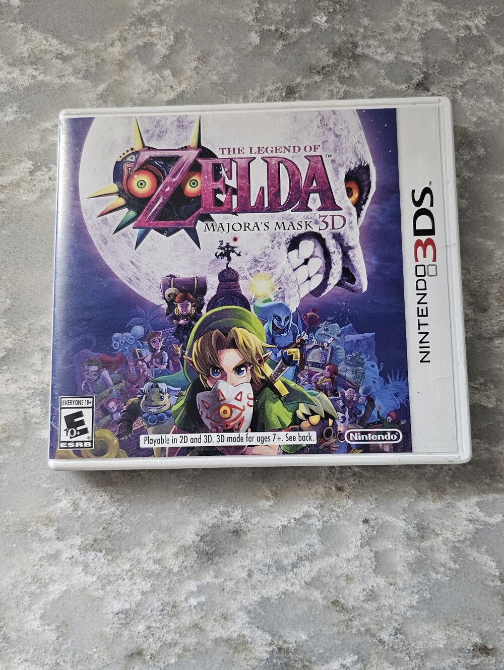 The Legend of Zelda Majoras Mask 3D Nintendo 3DS 2015 CIB Authentic